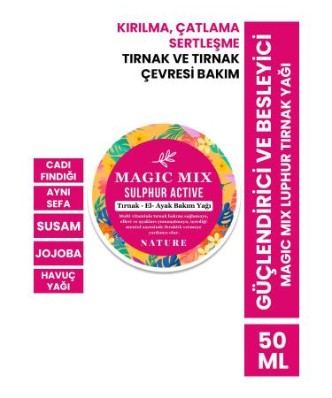 PROCSIN Magic Mix Active Sulfur Strengthening and Nourishing Nail Oil 50 ml