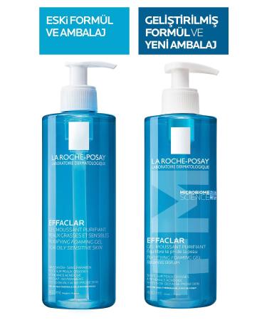 La Roche Posay La Roche-posay Effaclar Gel Cleansing Gel Oily/Acne Prone Skin 400ml - Buy Online on GoSupps.com