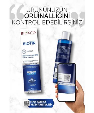 Bioxcin Biotin Shampoo 300 ml - Sensitive Scalp Sensitive Hair 2-pack - Buy Online on GoSupps.com