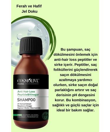 Cosmolive Anti Hair Loss Shampoo Sulfate Free Fast Hair Growth Repair Nourishing Volumizing - Buy Online on GoSupps.com
