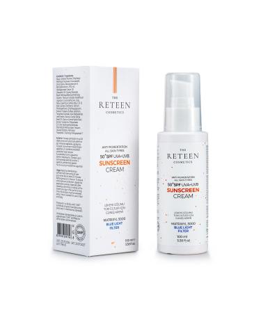 The RETEEN Cosmetics Anti-Spot Skin Tone Equalizer Blue Light Filter Anti-Aging Sunscreen Cream SPF 50 100 ML - Buy Online on GoSupps.com