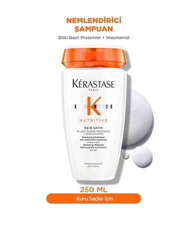 Kerastase NB Nutritive Bain Satin Moisturizing Shampoo 250 ml ForbeautyNesli.224