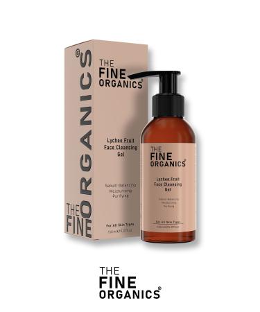 THE FINE ORGANICS Purifying & Sebum Balancing Face Cleansing Gel with Lychee Extract 150ml - Buy Online on GoSupps.com