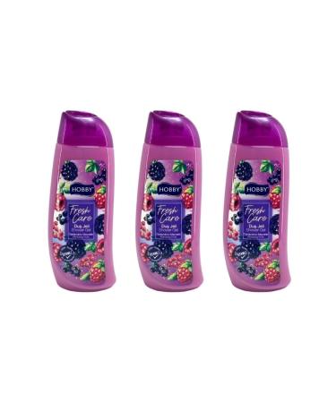 Hobby Fresh Care Refreshing Fruits Shower Gel 500 ml X 3 Pieces