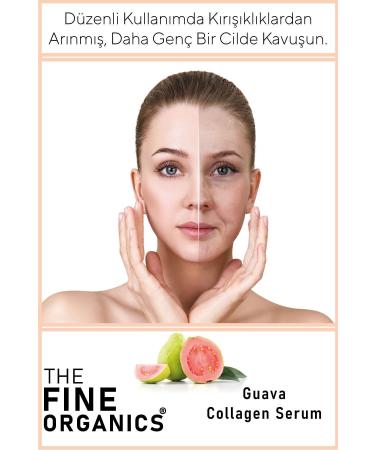 THE FINE ORGANICS Guava Extract Collagen + Retinol Anti-Aging Serum 30ml - Buy Online on GoSupps.com