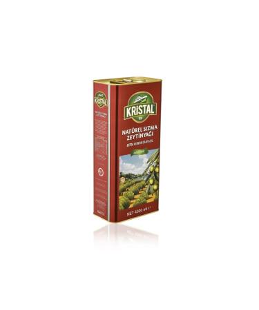 Crystal Natural Extra Virgin Olive Oil 4 L Tin Dg - Buy Online on GoSupps.com