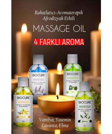 Biocure Relaxing-Aromatherapy Aphrodisiac Effective Massage Oil and Body Care Oil 4 Types in One Mix - Buy Online on GoSupps.com