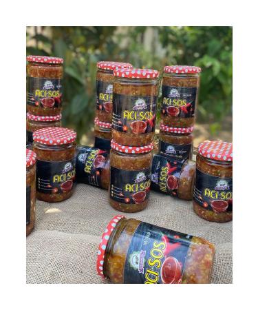 Ayd n Artichoke Village Products 660 cc Glass Jar Hot Sauce