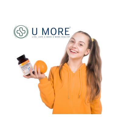 UMore Multivitamin 60 Tablets - Calcium Magnesium Iron Zinc - Vegan Sugar Free Gluten Free - Buy Online on GoSupps.com