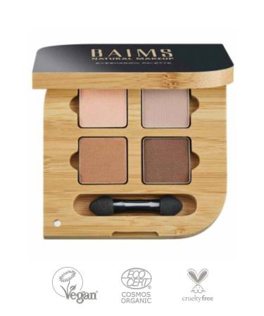 baims Quad Eyeshadow Organic Vegan Eyeshadow