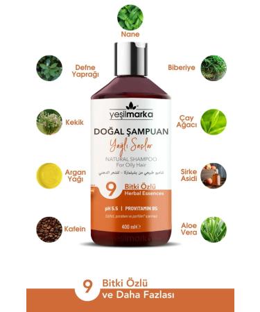 Ye ilmarka Natural Shampoo - Oily Hair - Vinegar Content - Vegan - Organic Content - Sebum Balancer - Buy Online on GoSupps.com