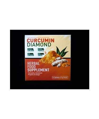 Dr. Floya Curcumin Diamond (Turmeric Propolis Cinnamon Ginger) 14x7gr. - Buy Online on GoSupps.com