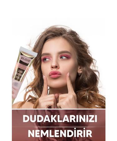 MUJGAN Gold Particle Lip Gloss Rose - Buy Online on GoSupps.com