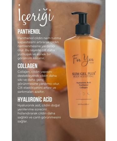For You Gold Slim Gel Plus - Firming--local Slimming-Anti-Stretch and Cellulite Cream - Buy Online on GoSupps.com