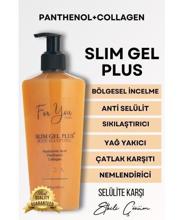 For You Gold Slim Gel Plus - Firming--local Slimming-Anti-Stretch and Cellulite Cream