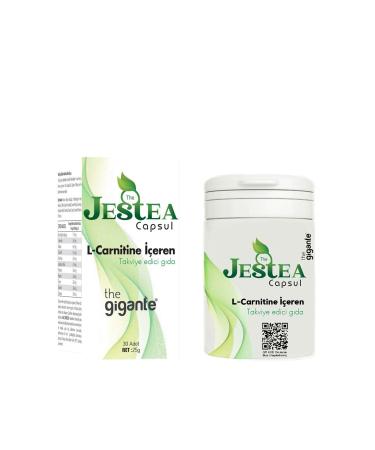Jestea Detox 1 Month Capsule Herbal Content Lcarnitine Containing Detox Tablet