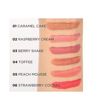 Eveline Cosmetics VARIETE SATIN MATTE LIP HYALURONIC ACID LIQUID LIPSTICK 4.5ML - Buy Online on GoSupps.com