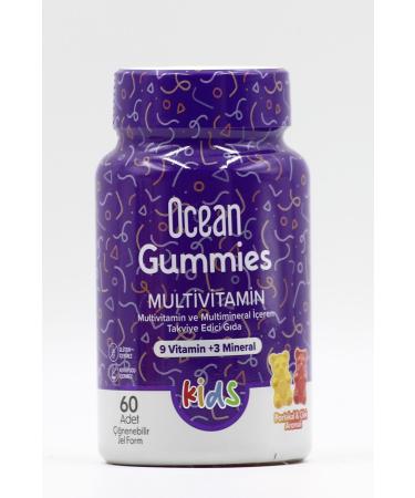 Orzax Ocean Gummies Multivitamin Kids - 60 Gel Tablets D3 Vitamin Spray 30ml | 200 Puffs - Buy Online on GoSupps.com