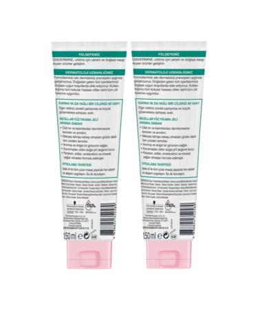 Diadermine Micellar Face Wash Gel Cleansing Time 150 Ml X 2 Pieces - Buy Online on GoSupps.com