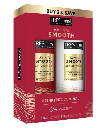 Tresemme Keratin Smooth Anti-Frizz Shampoo and Conditioner Set 2x828ML - Buy Online on GoSupps.com