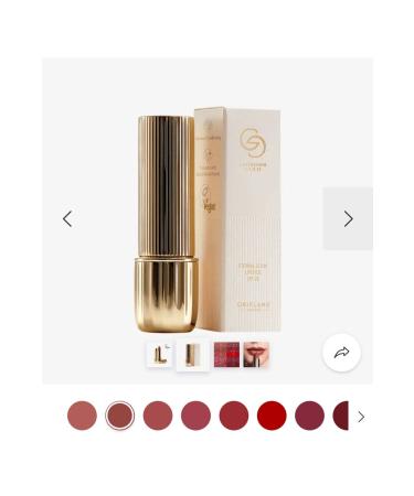 Oriflame Giordani Gold Eternal Glow Lipstick SPF 25 Rusty Crimson - Buy Online on GoSupps.com