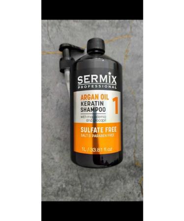 SERMIX Argan Oil Keratin Salt-Free Shampoo 1000 Ml
