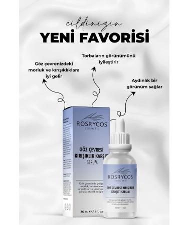 ROSRYCOS Eye Contour Anti-Wrinkle Serum 30 ML / Plant Mix 3% Matrixil - Buy Online on GoSupps.com