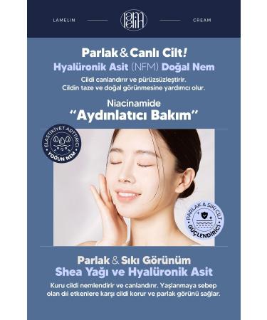 Lamelin Hyaluronic Acid Moisturizing Face Care Cream Lamelin Hyaluronic Pure Cream 50 ml - Buy Online on GoSupps.com