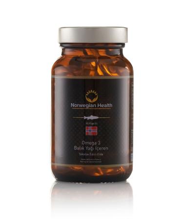 Norwegian Health Omega 3 Fish Oil 60 Capsules