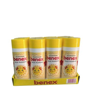 Benex Rose Scented Sprinkle Talcum Powder 75 Gr 12 Pieces