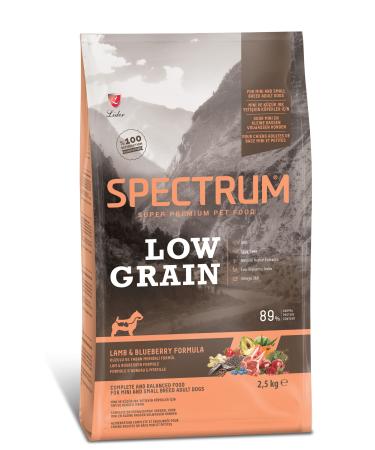Spectrum Mini Adult Low Grain Lambberry Dog Food 2.5kg
