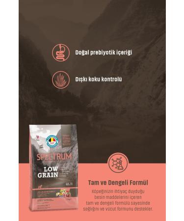 Spectrum Low Grain Lamb and Blueberry Small Breed Puppy Food 2.5 Kg - Buy Online on GoSupps.com