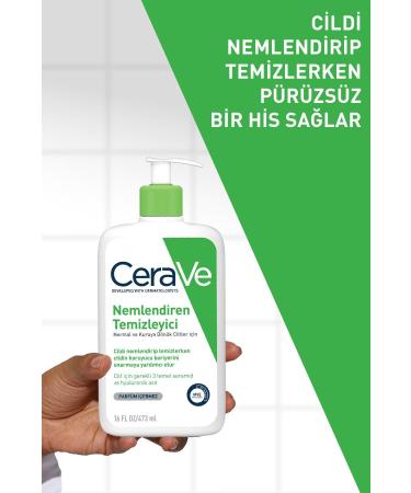 CeraVe Moisturizing Cleanser 473 ML - Buy Online on GoSupps.com