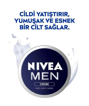 NIVEA MEN Men's Creme 30ml Intensive Moisturizer Does Not Leave a Greasy or Sticky Feeling Absorbs Quickly Hand Body Face - Buy Online on GoSupps.com