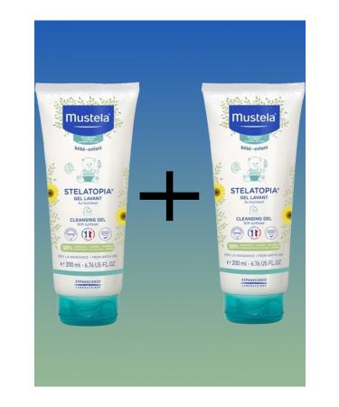 Mustela Stelatopia Cleansing Gel Shampoo 200 ml