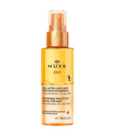 Nuxe Sun Huile Moisturizing Protective Milky Oil 100 ml Moisturizing and Protective Hair Care Milk