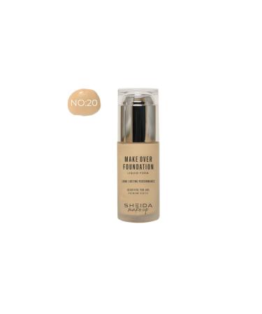 Sheida Make Over Liquid Foundation LIQUID FOUNDATION No:20 40 ml