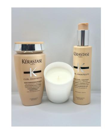 Kerastase ....**KERASTASE Curl Manifesto 2-Piece Set Shampoo and Gel Cream for Wavy and Curly Hair ......**