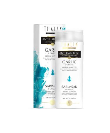 Thalia Unscented Garlic Essence Shampoo Set for Slow Growing Hair