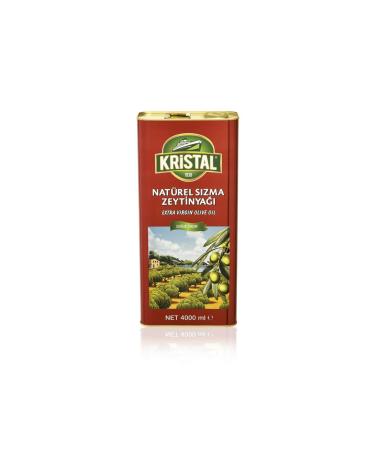 Crystal Natural Extra Virgin Olive Oil 4 L Tin Dg