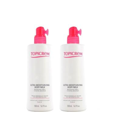 Topicrem Ultra Moisturizing Body Milk 2 X 500 Ml