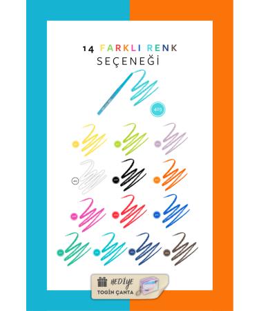 Show by Pastel Show Your Game Waterproof Gel Eye Pencil Set - Gel Eye Pencil 403 + 407 + Togin Bag Gift - Buy Online on GoSupps.com