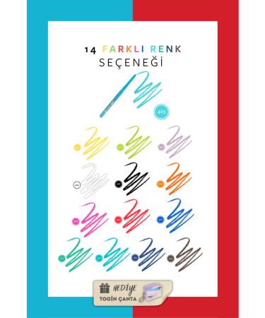 Show by Pastel Show Your Game Waterproof Gel Eye Pencil Set - Gel Eye Pencil 403 + 409 + Togin Bag Gift - Buy Online on GoSupps.com