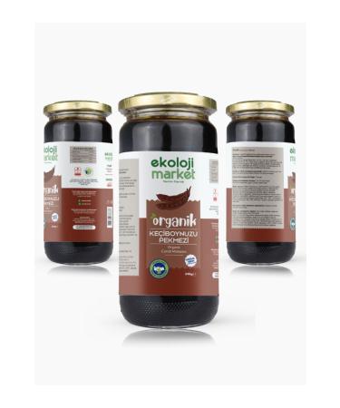 Ecology Market Organic Carob Molasses 640 gr - Buy Online on GoSupps.com