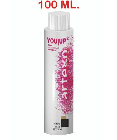 Artego You Up2 100 Ml. Dark Red Purple Brown 3.62/3rv Herbal Based Ammonia-Free Hair Dye