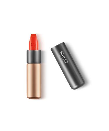 KIKO Velvet Passion Matte Lipstick - Intensely Pigmented Long-Lasting Matte Finish Lipstick 3.5G
