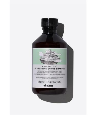 Davines Detoxifying Scrub Shampoo Rich Content Detox Effective Shampoo 250 ml