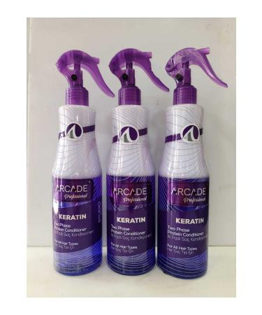 Arcade Keratin 400ml BLOW DRY WATER 3 PIECE