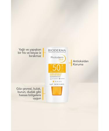 Bioderma Photoderm Stick Spf50+ Skin Brightening High Protection Stick Sun Cream 8 Gr Pssn3996 - Buy Online on GoSupps.com