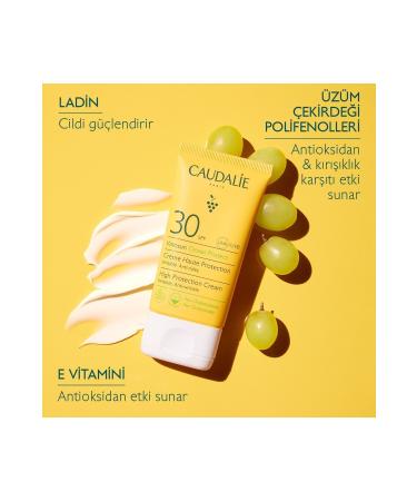 Caudalie V NOSUN PROTECT SPF 30 HIGH PROTECTION ANTI-SPOT BRIGHTENING CREAM 50 ML - Buy Online on GoSupps.com
